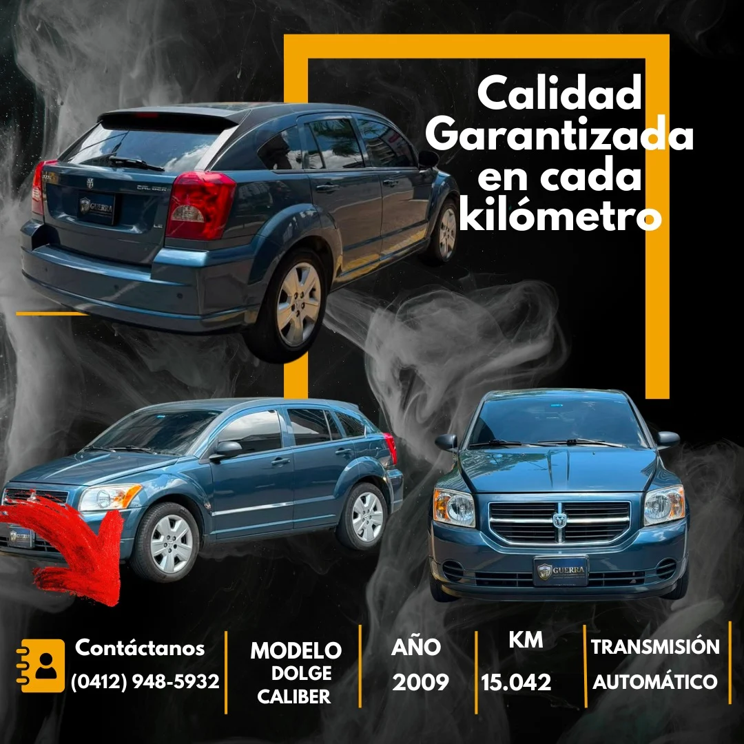 Caminhonete Dodge Caliber 2009 en Caracas