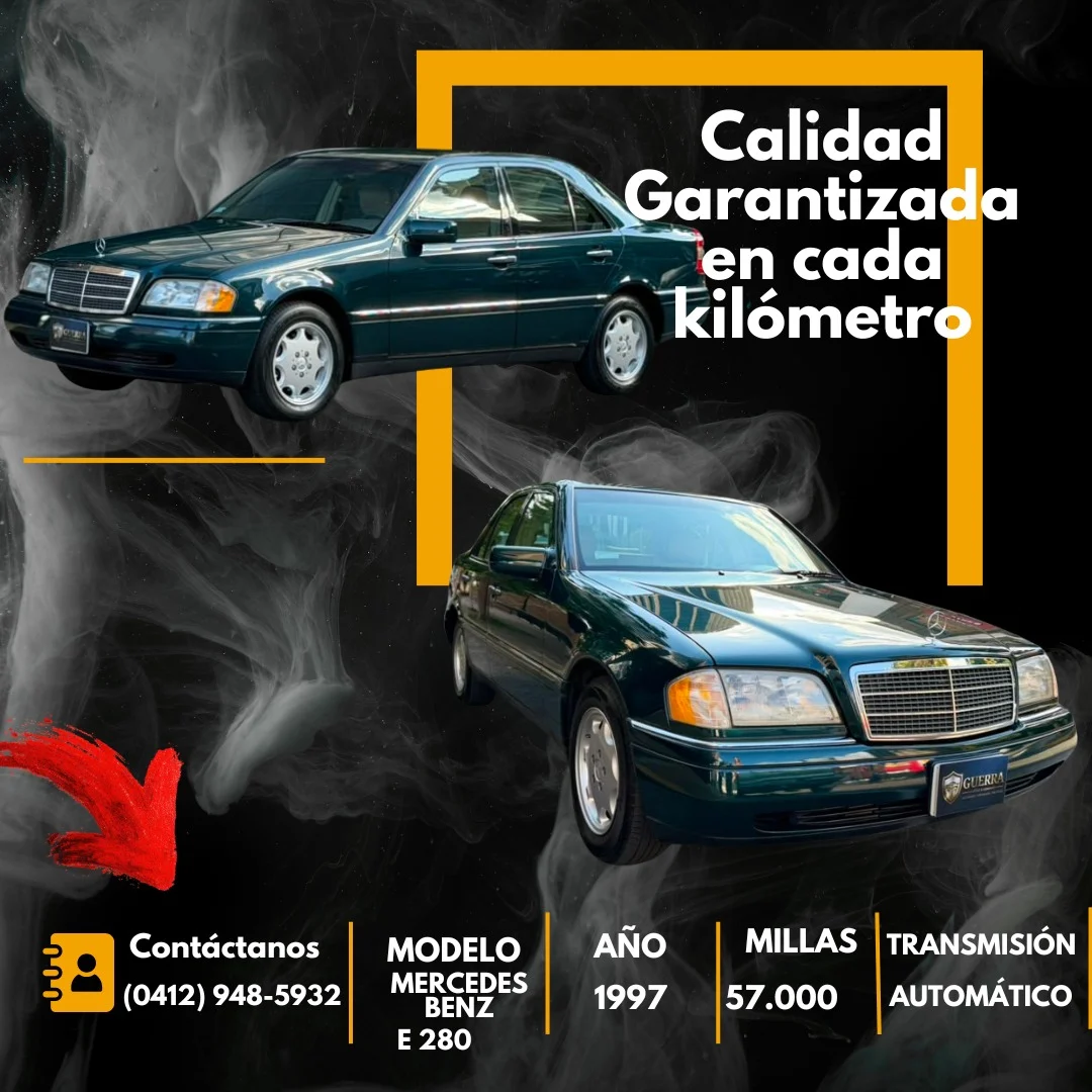 Carro Mercedes-Benz E 280 1997 en Caracas