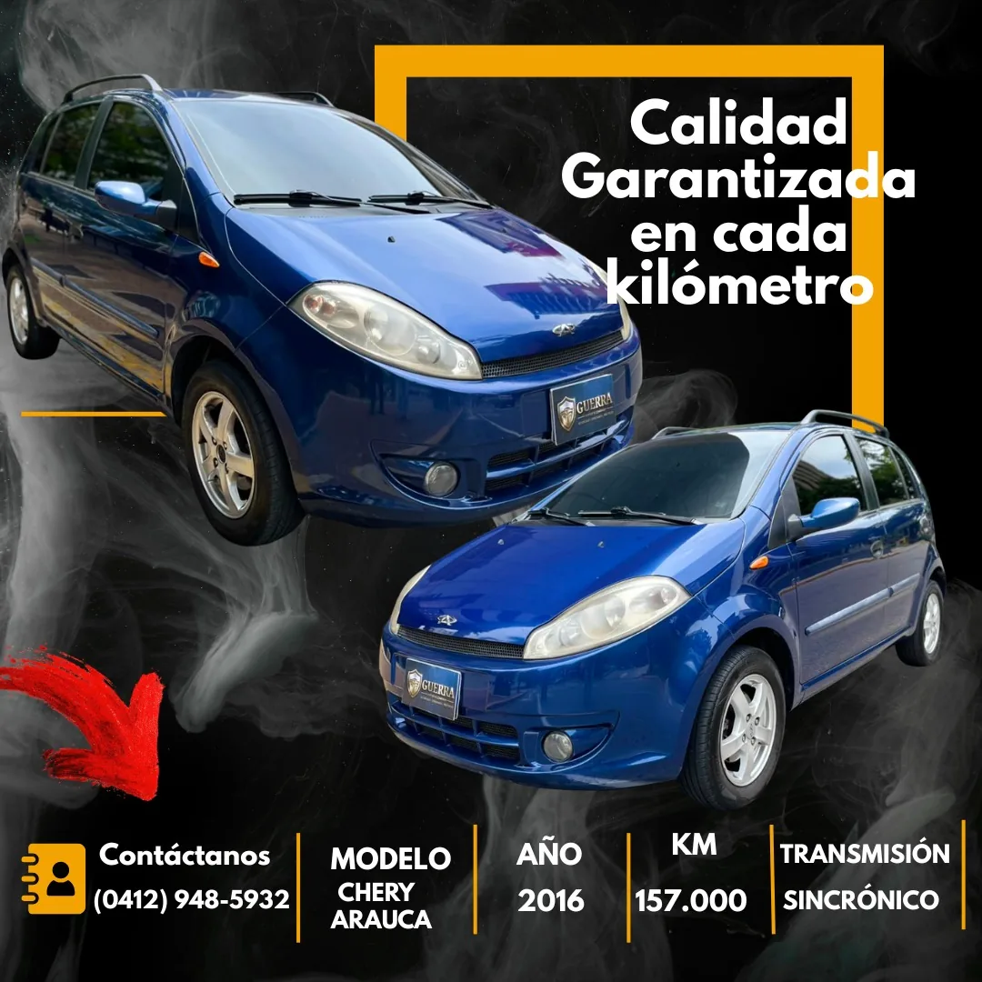Camioneta Chery Arauca 2016 en Chacao