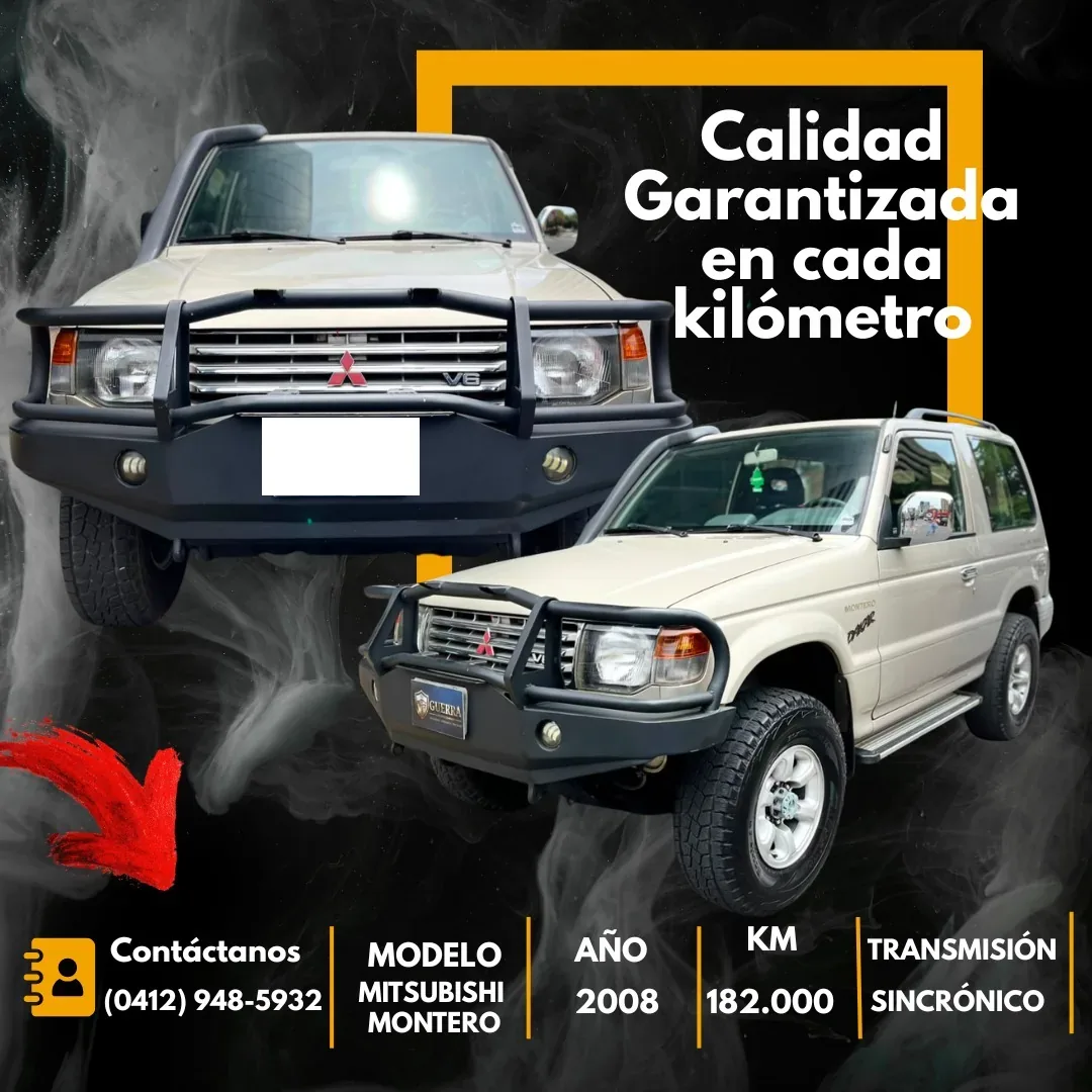 Camioneta Mitsubishi Montero 2008 en Caracas