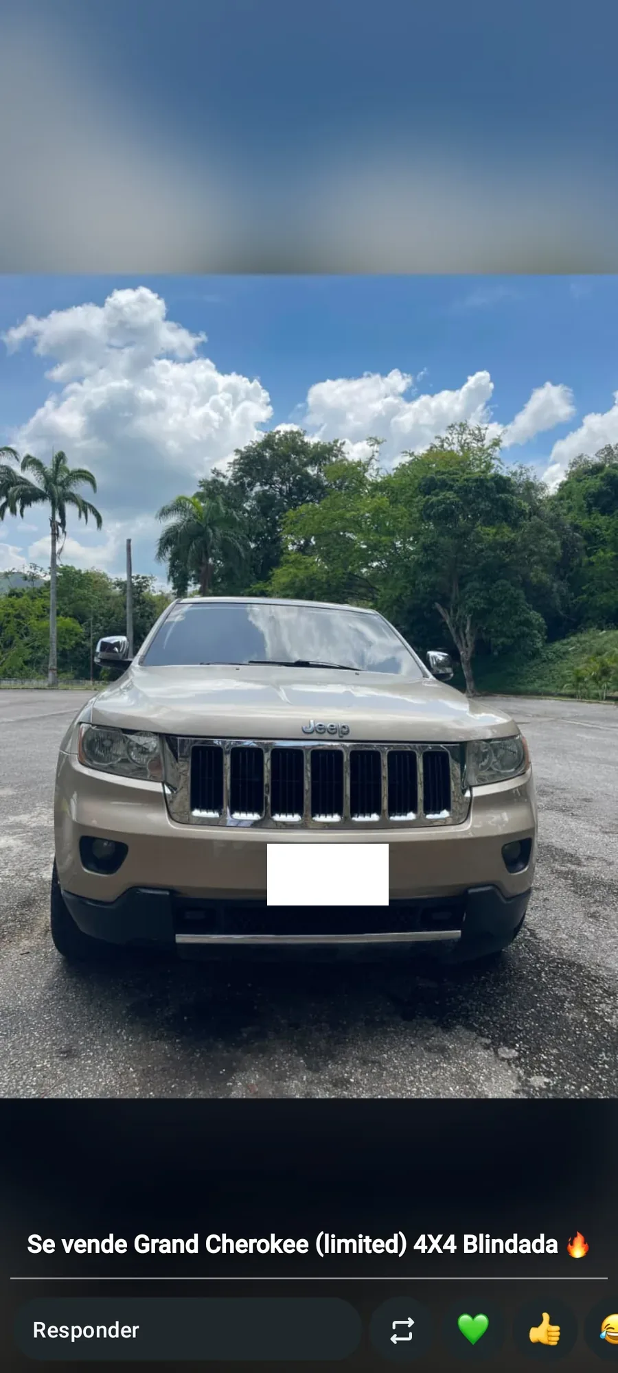 Camioneta Chevrolet Grand Cherokee Limited 4x4 blindada 2024 Xle en Bolivar