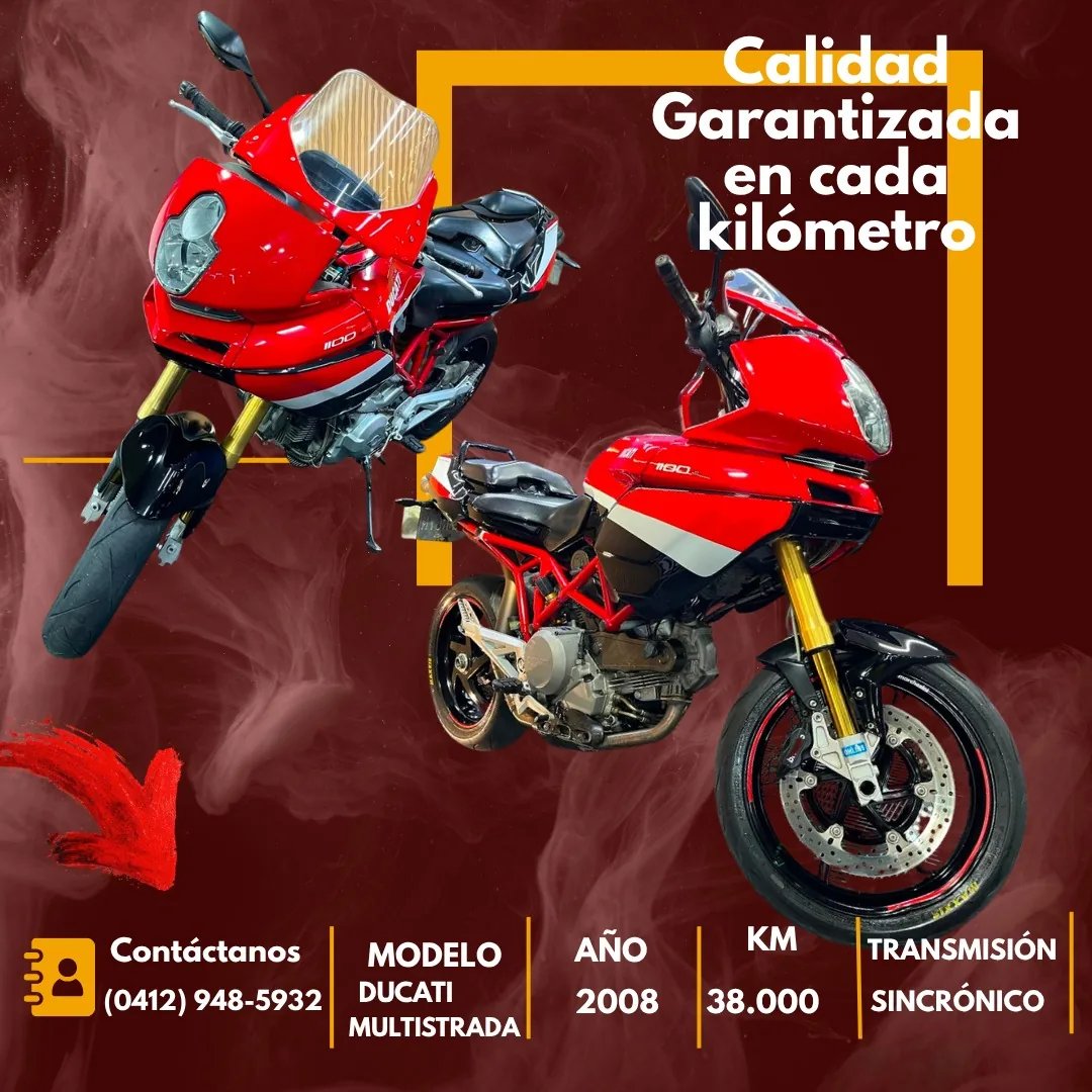 Moto Ducati Multistrada 2008 en Caracas