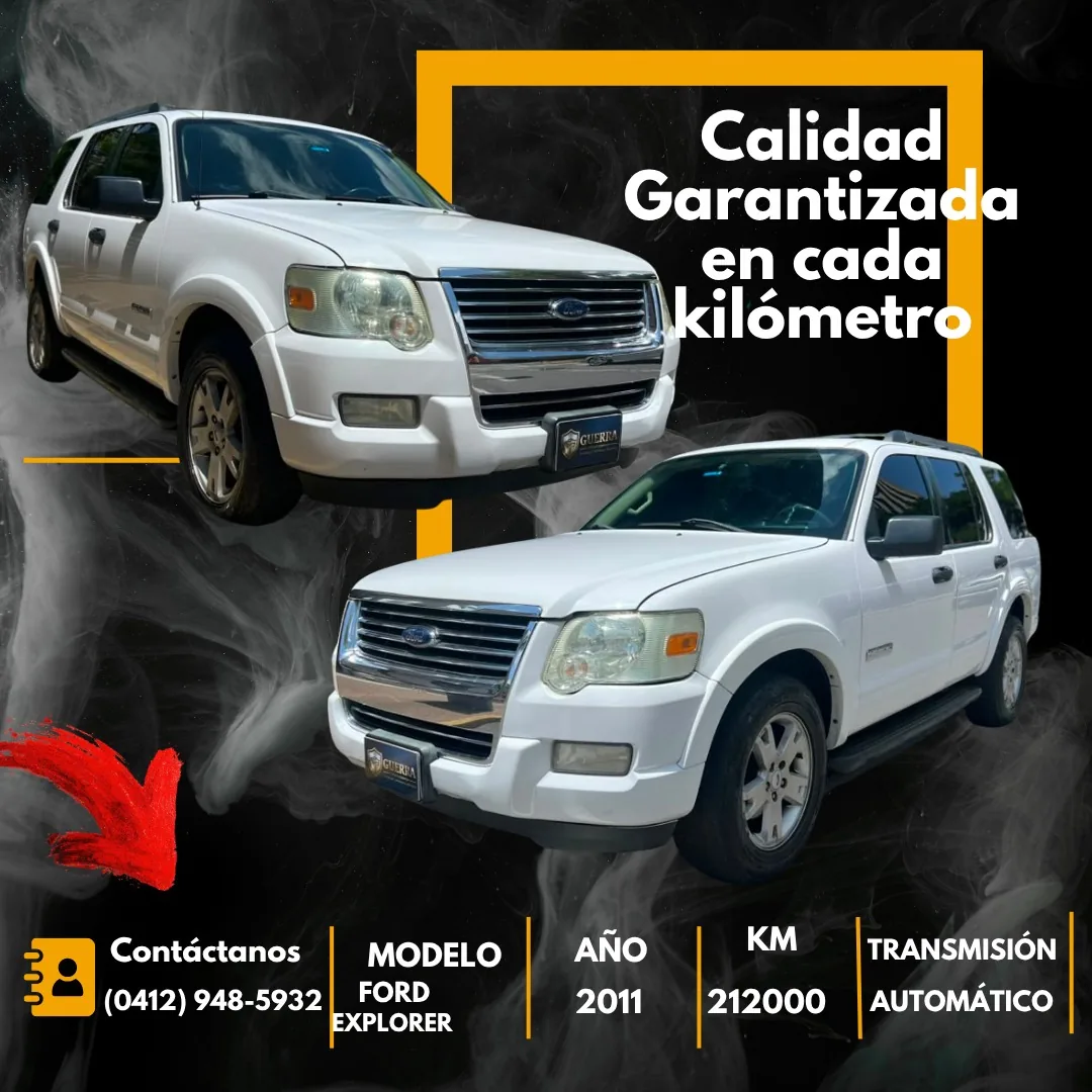 Camioneta Ford Explorer 2011 en Caracas