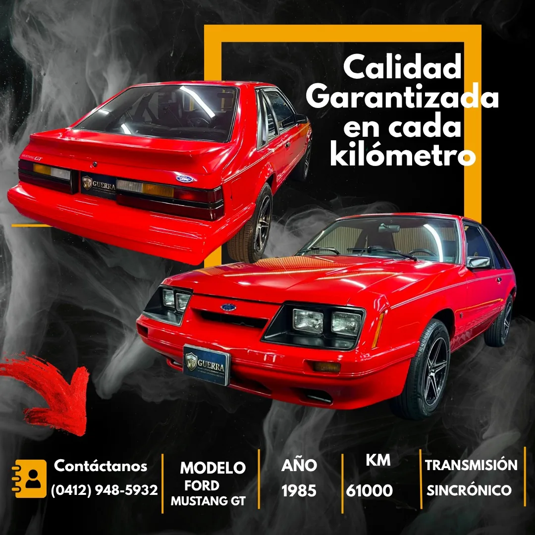 Hatchback Ford Mustang 1990 en Caracas