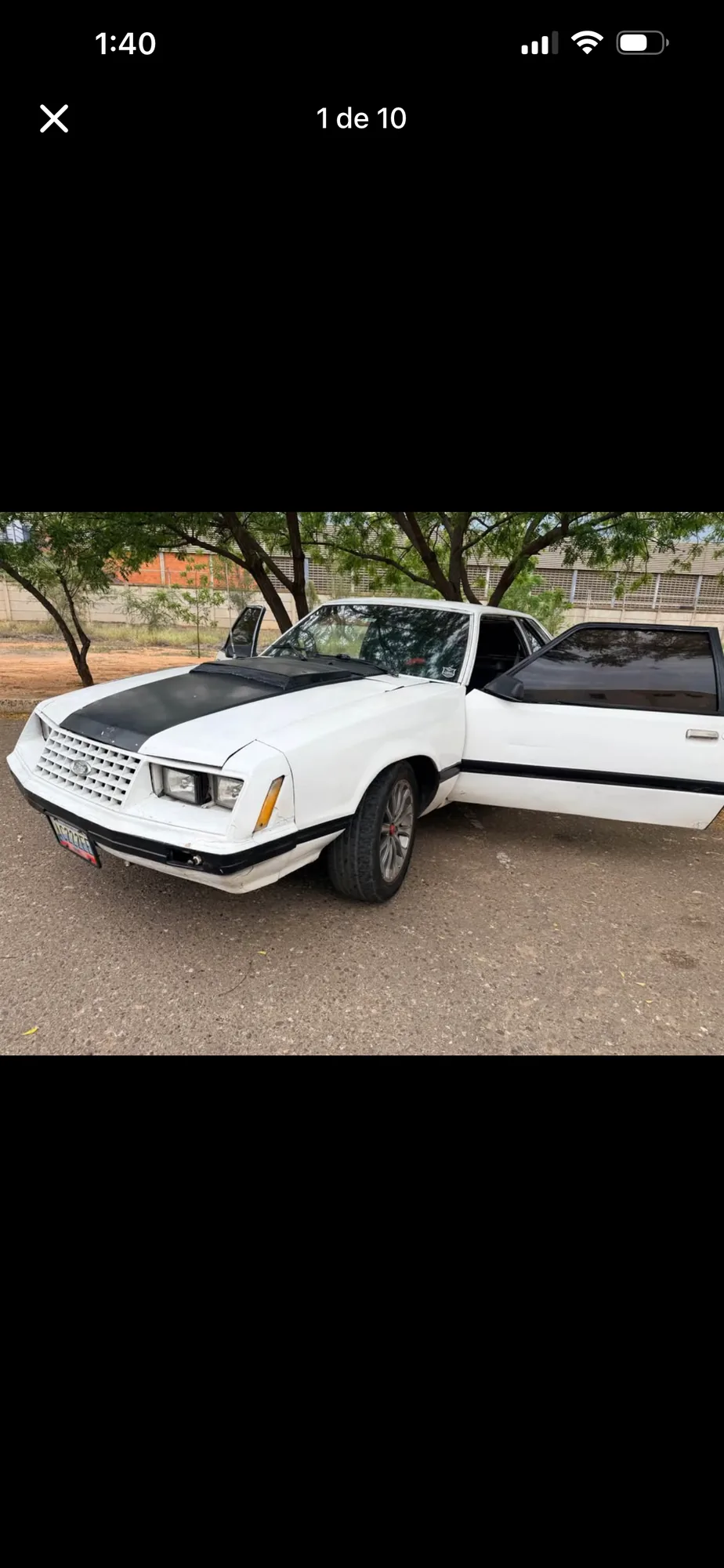 Sedán Ford Mustang 1990 en Maracaibo