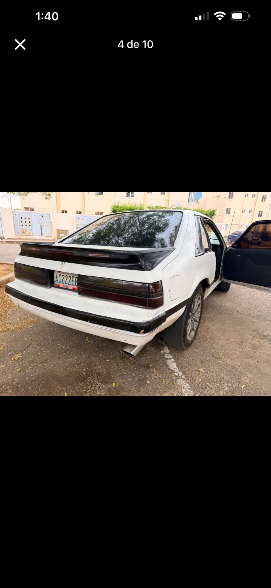 Sedán Ford Mustang 1990 en Maracaibo — foto 2