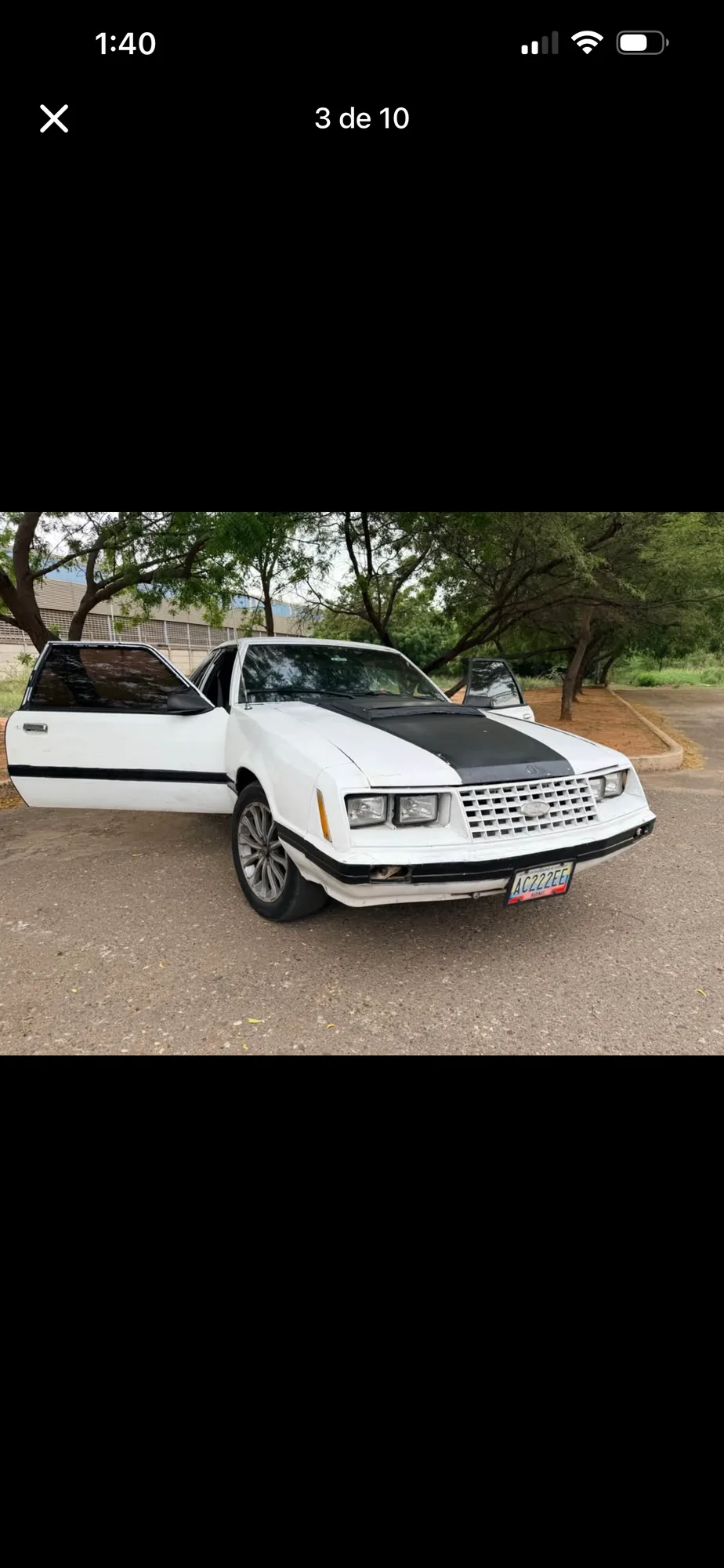 Sedán Ford Mustang 1990 en Maracaibo — foto 3