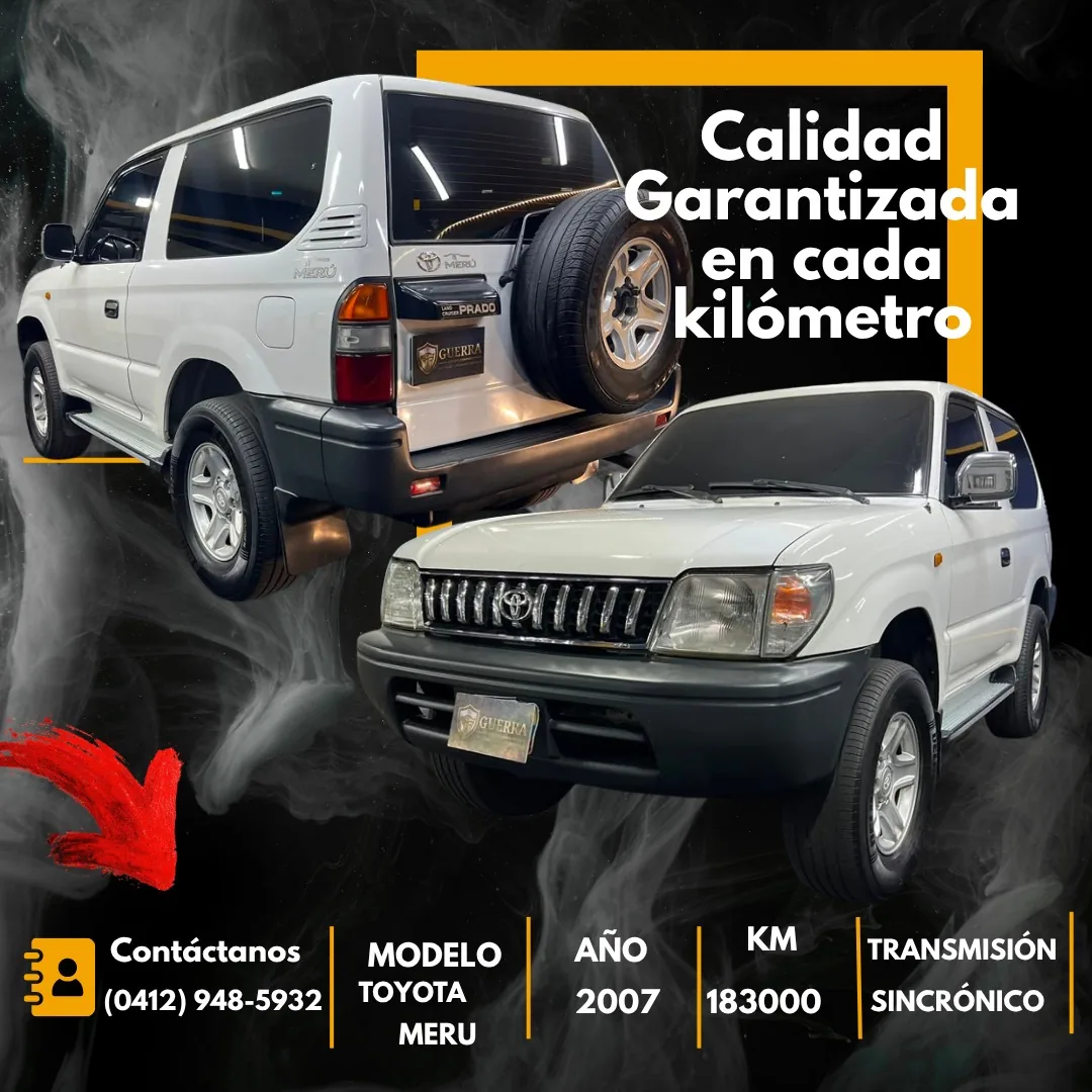 Camioneta Toyota Merú 2007 en Caracas