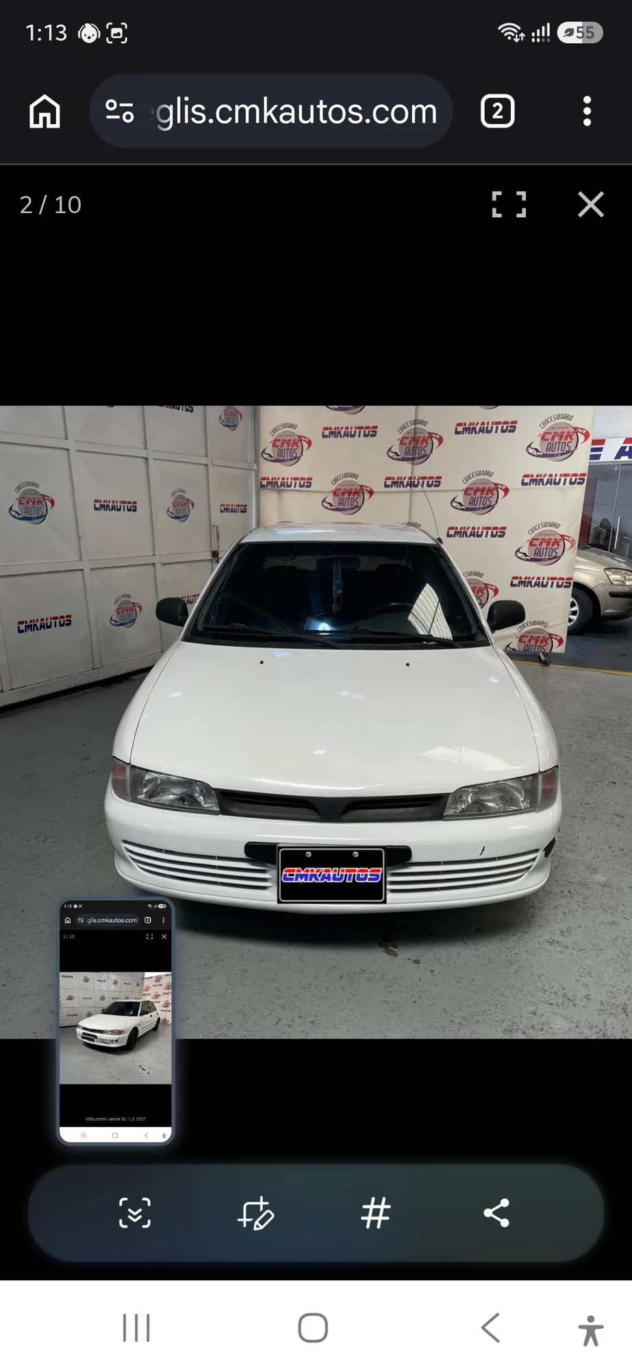 Carro Mitsubishi Lancer 1997 en Caracas — foto 4