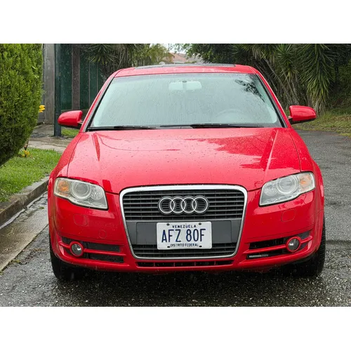 Audi A4 2007 Rojo Caracas