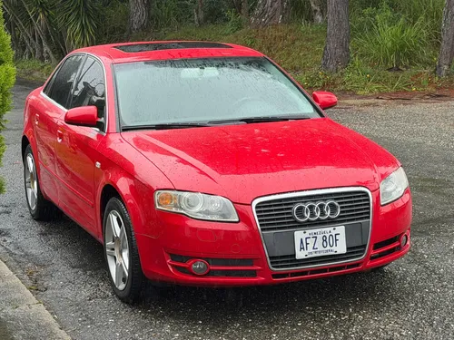 Audi A4 2007 Rojo Caracas