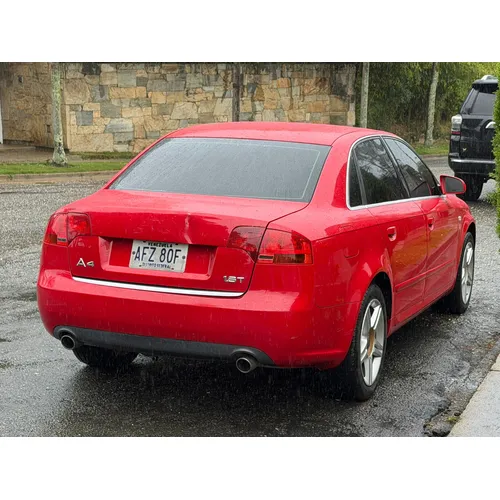 Audi A4 2007 Rojo Caracas