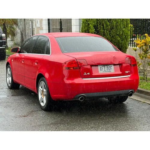 Audi A4 2007 Rojo Caracas