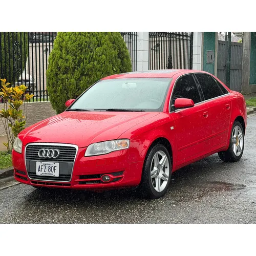 Audi A4 2007 Rojo Caracas
