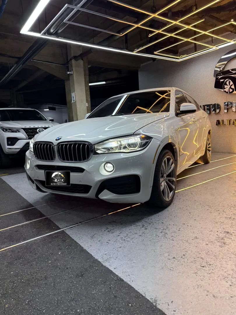 BMW X6 Drive 2015 Blanco Caracas