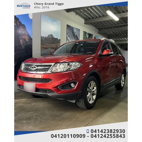 Chery Grand Tiggo 2016 Rojo Caracas