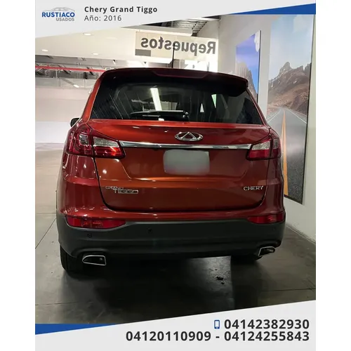 Chery Grand Tiggo 2016 Rojo Caracas