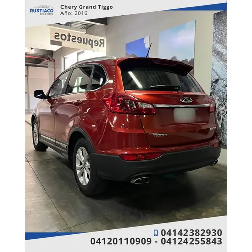 Chery Grand Tiggo 2016 Rojo Caracas