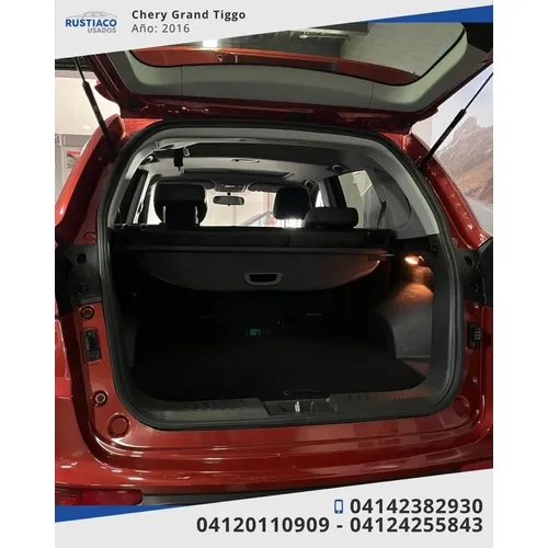 Chery Grand Tiggo 2016 Rojo Caracas