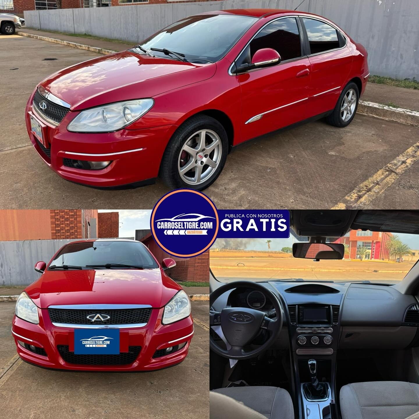 Chery Orinoco 2015 Rojo