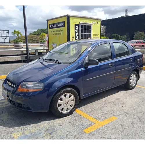 Chevrolet Aveo 2007 Azul Caracas