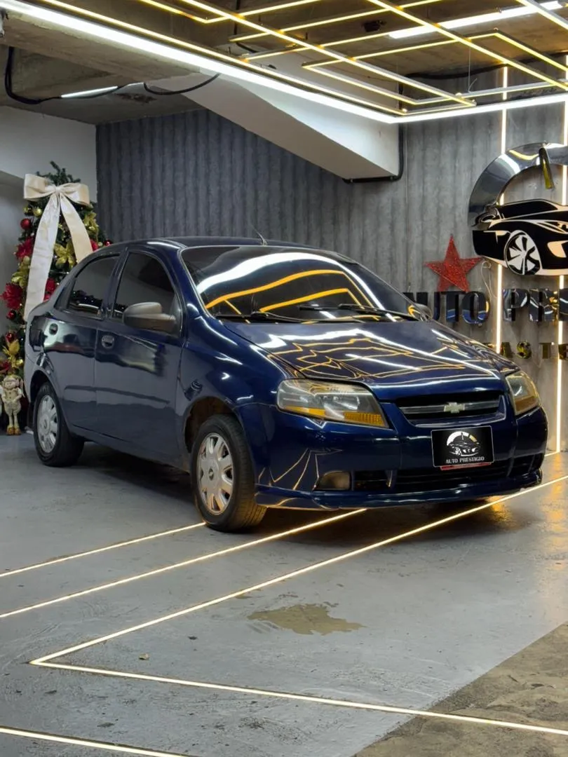Chevrolet Aveo 2007 Azul Caracas