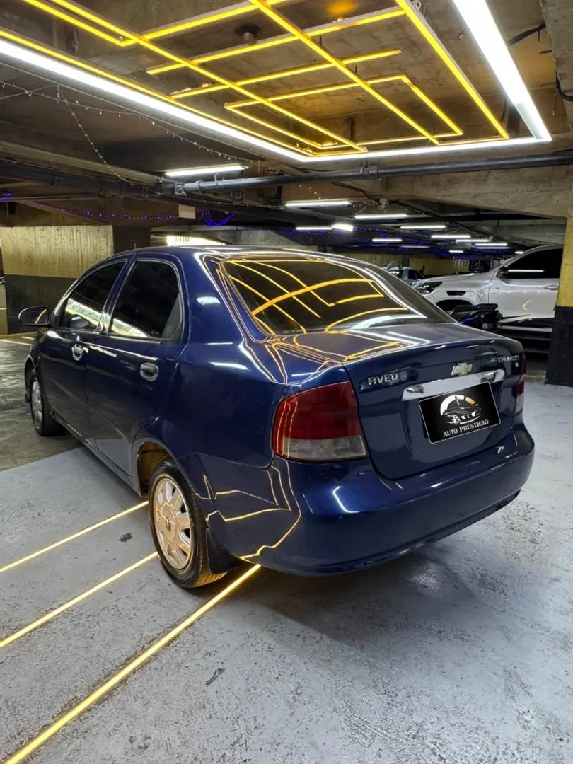 Chevrolet Aveo 2007 Azul Caracas