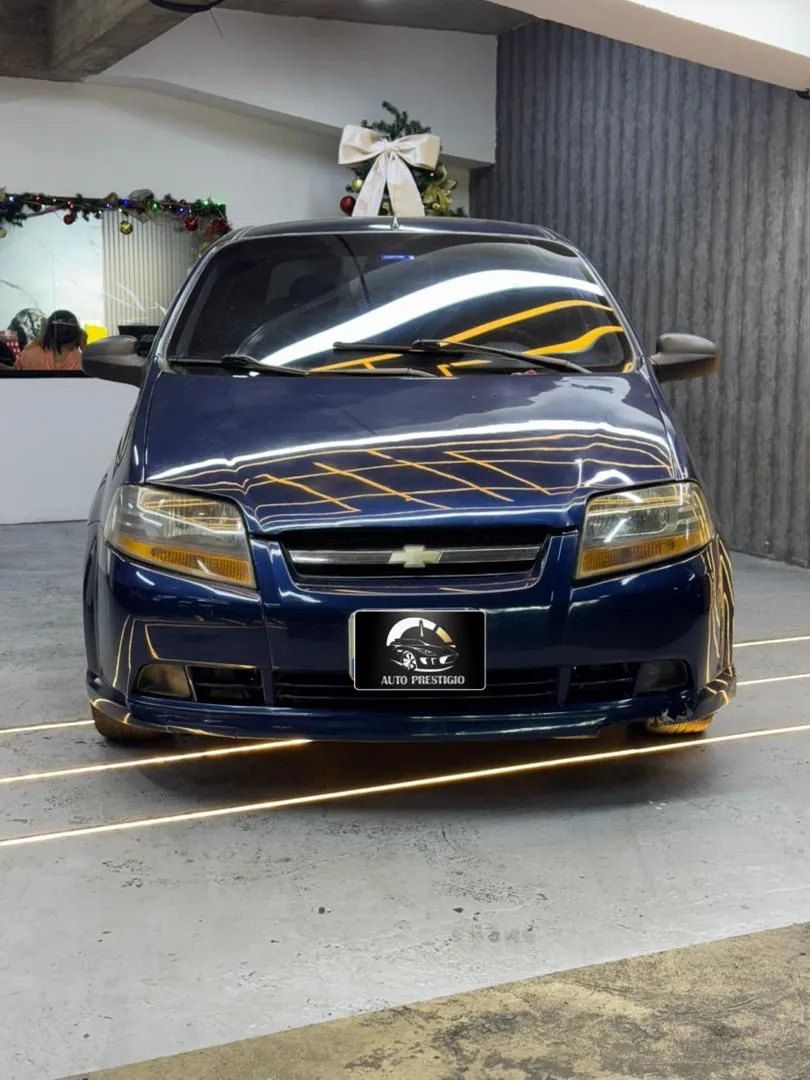 Chevrolet Aveo 2007 Azul Caracas