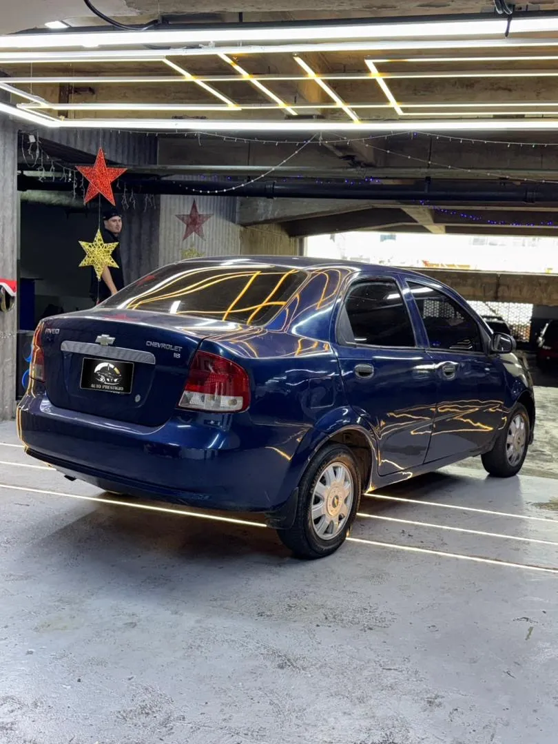 Chevrolet Aveo 2007 Azul Caracas
