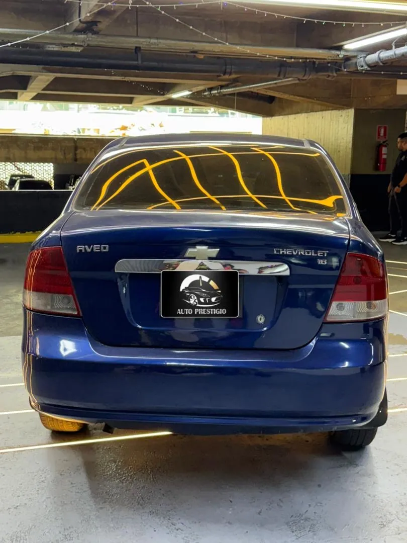 Chevrolet Aveo 2007 Azul Caracas