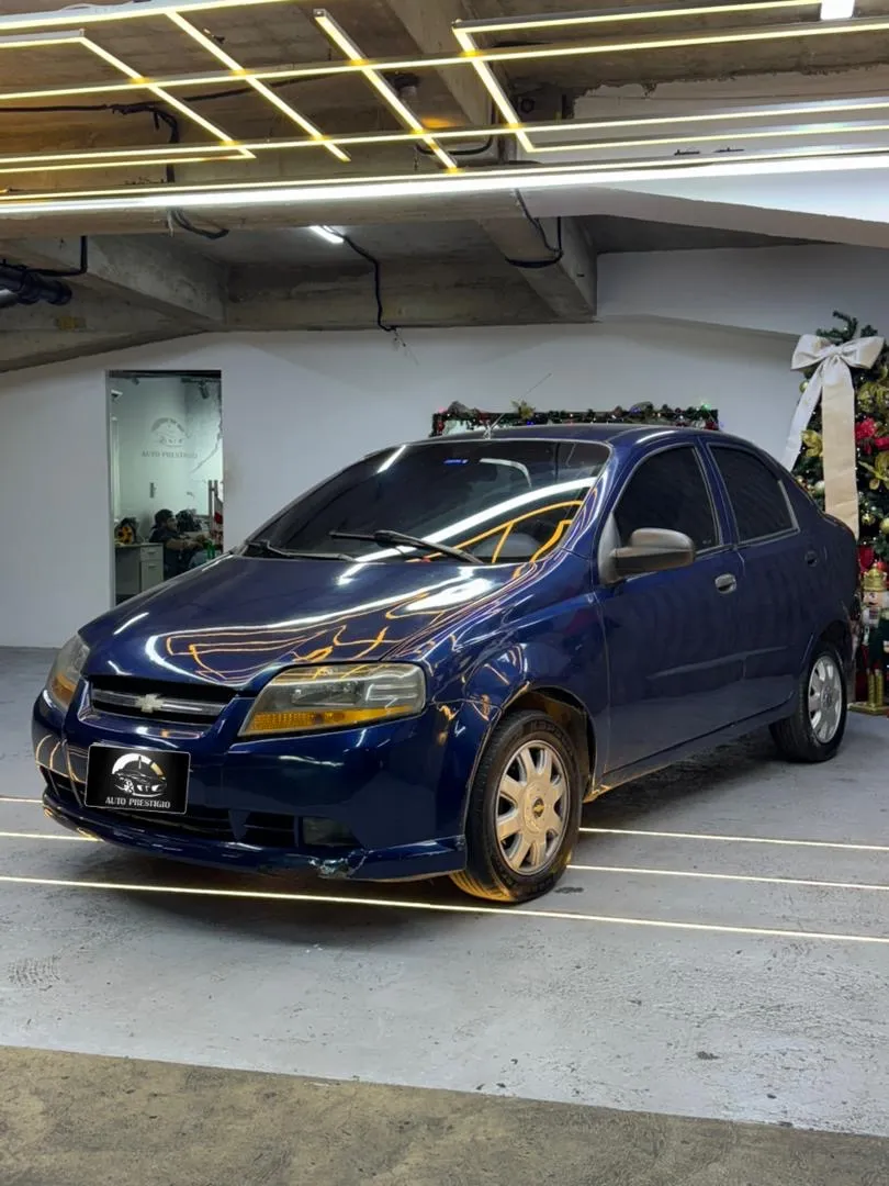 Chevrolet Aveo 2007 Azul Caracas