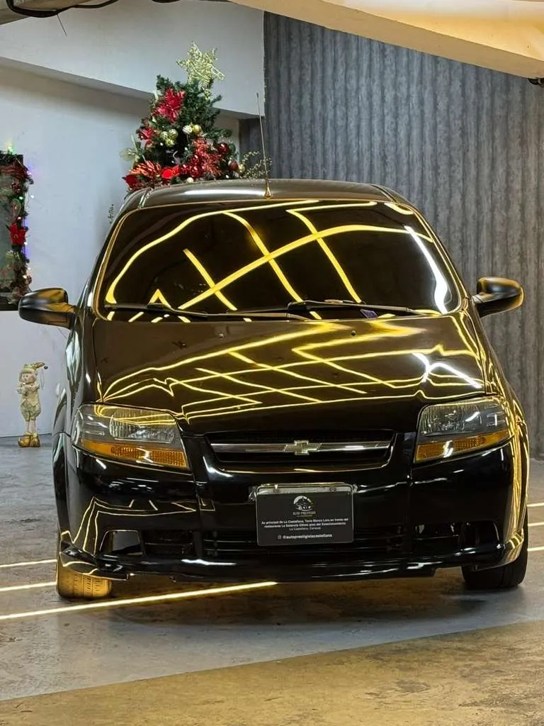 Chevrolet Aveo 2010 Negro Caracas