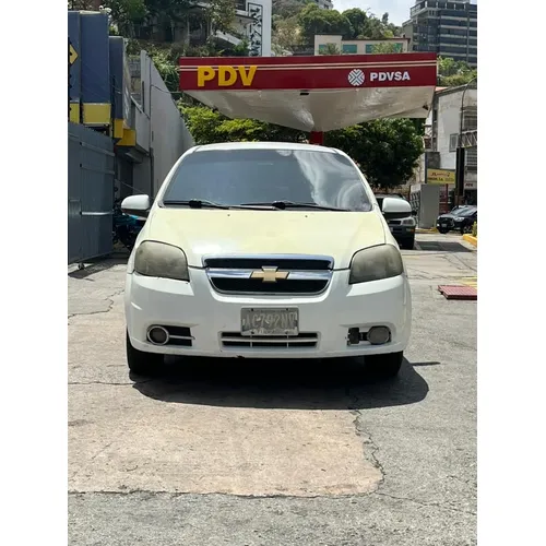 Chevrolet Aveo LT 2011 Blanco Caracas