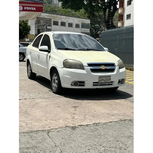 Chevrolet Aveo LT 2011 Blanco Caracas