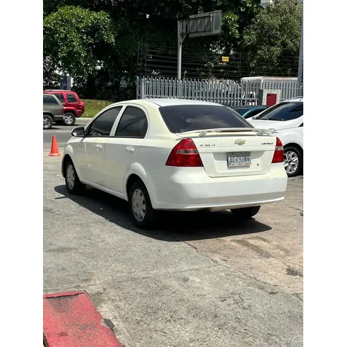 Chevrolet Aveo LT 2011 Blanco Caracas