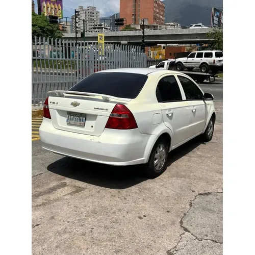 Chevrolet Aveo LT 2011 Blanco Caracas