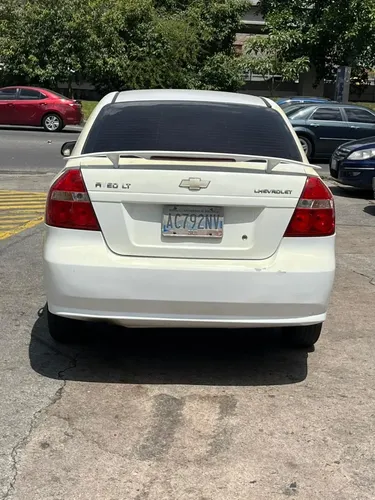 Chevrolet Aveo LT 2011 Blanco Caracas