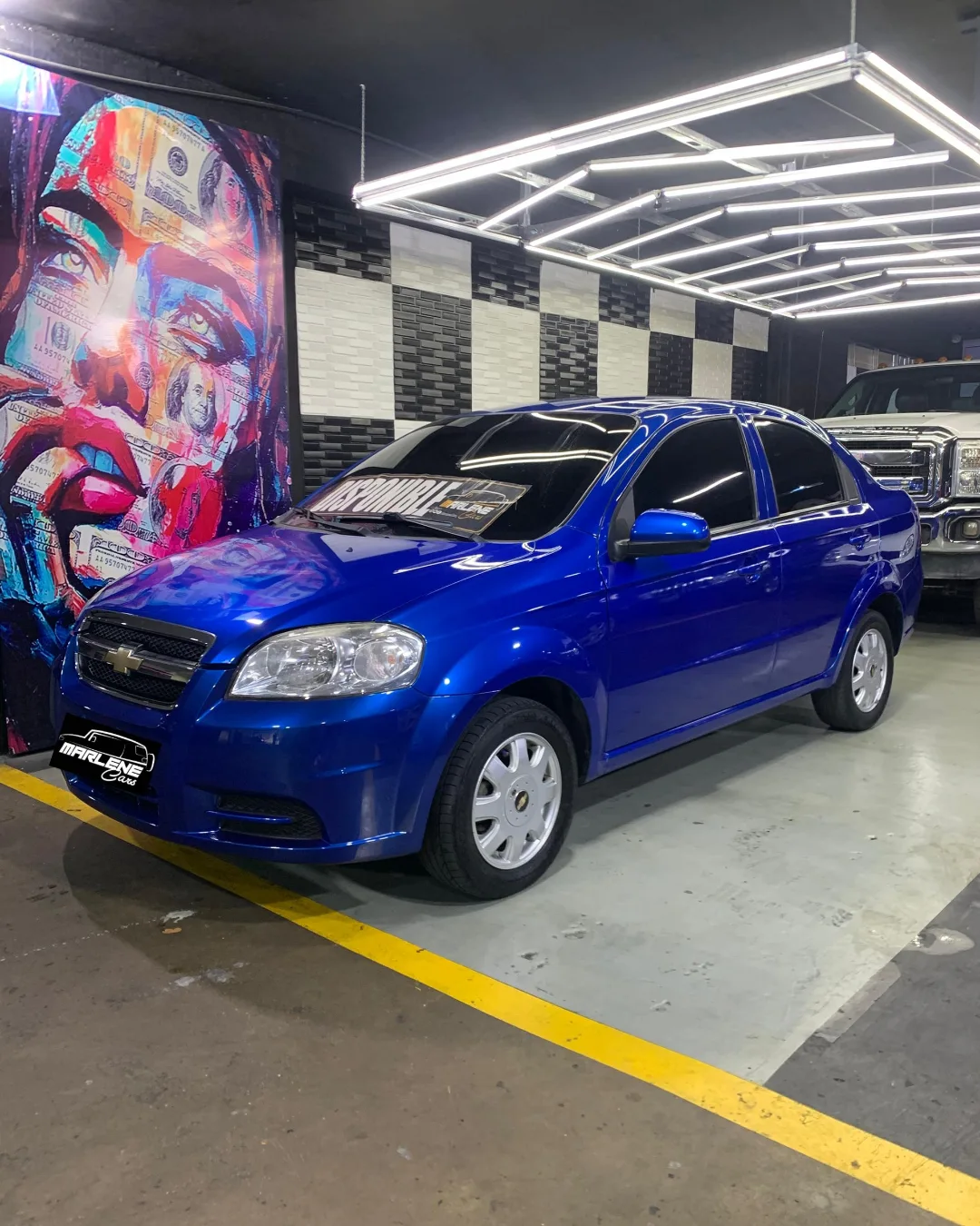 Chevrolet Aveo LT 2013 Azul