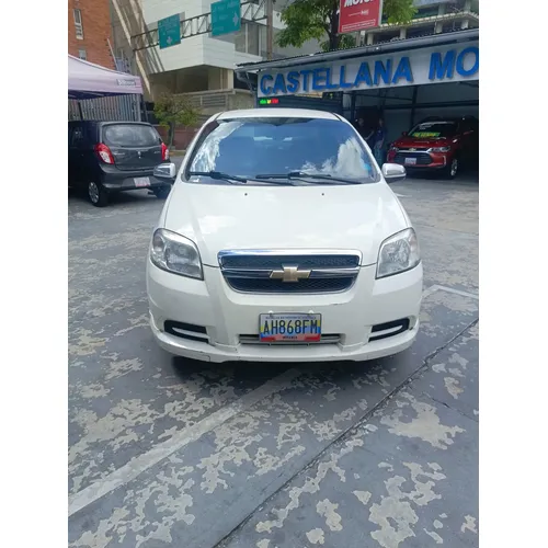 Chevrolet Aveo LT 2011 Blanco Caracas