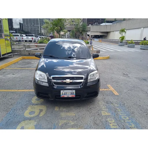 Chevrolet Aveo LT 2011 Negro Caracas