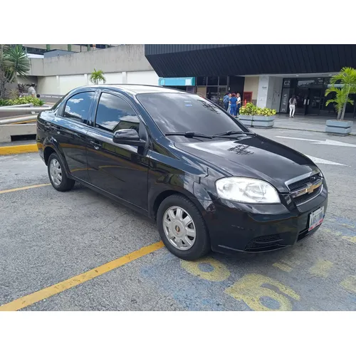 Chevrolet Aveo LT 2011 Negro Caracas