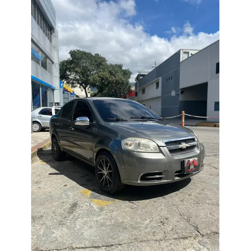 Chevrolet Aveo LT 2011 Gris Caracas