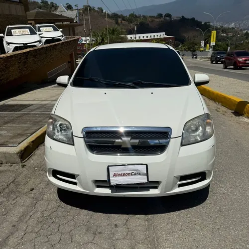 Chevrolet Aveo LT 2011 Blanco Caracas