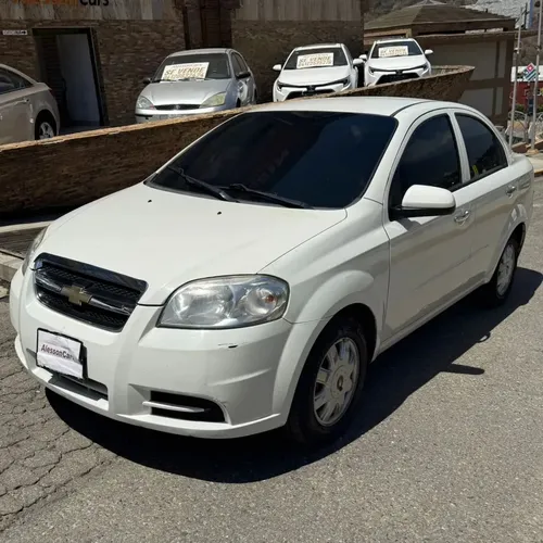 Chevrolet Aveo LT 2011 Blanco Caracas