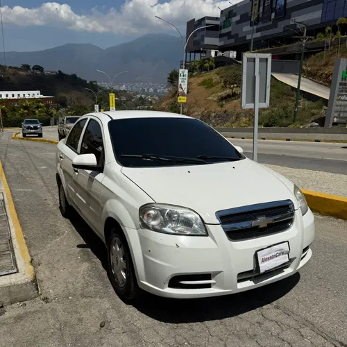 Chevrolet Aveo LT 2011 Blanco Caracas