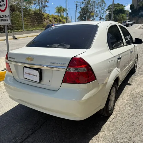 Chevrolet Aveo LT 2011 Blanco Caracas