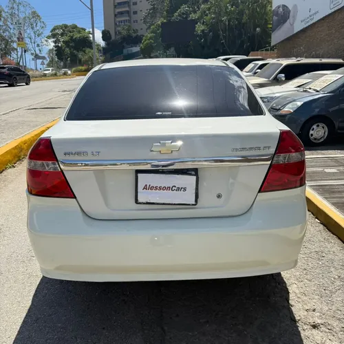 Chevrolet Aveo LT 2011 Blanco Caracas