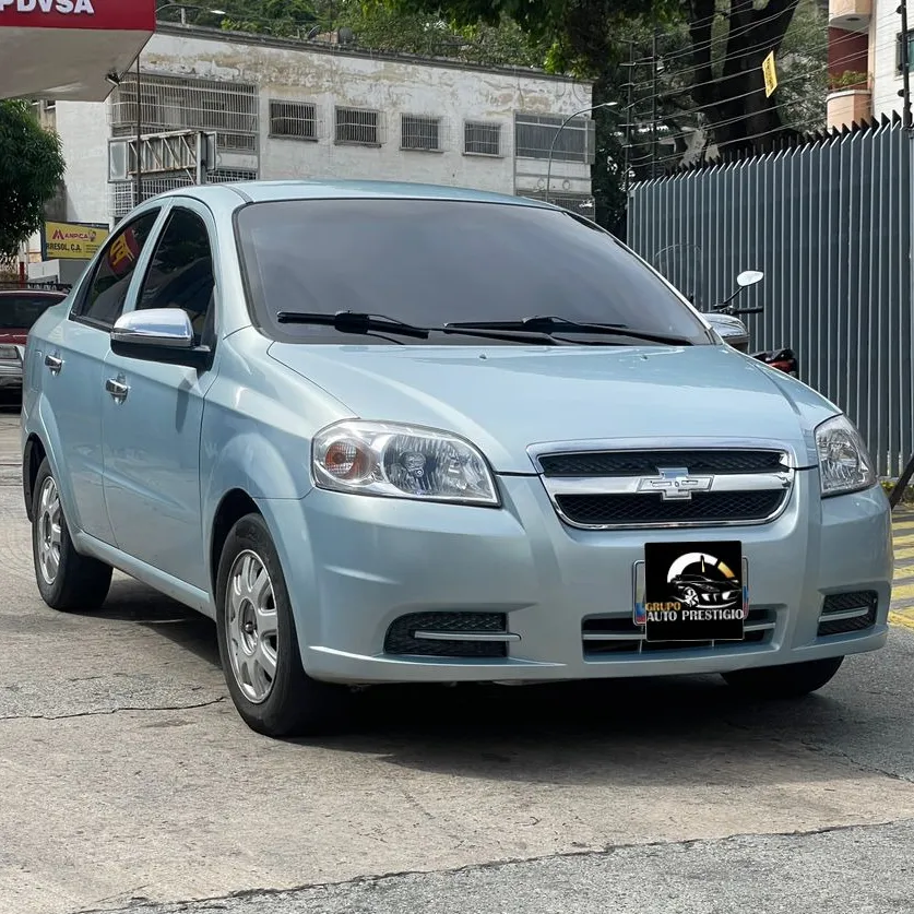 Chevrolet Aveo LT 2011 Azul Caracas