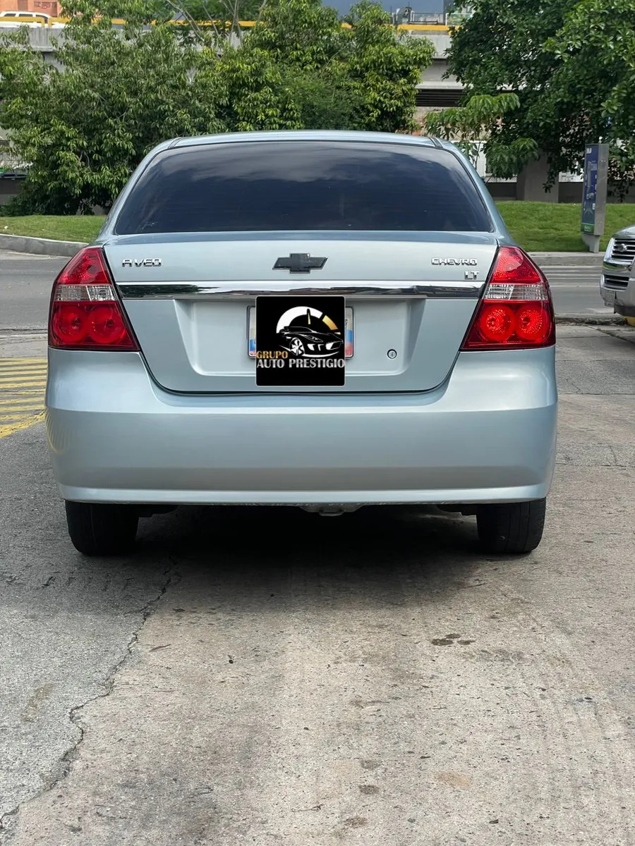 Chevrolet Aveo LT 2011 Azul Caracas