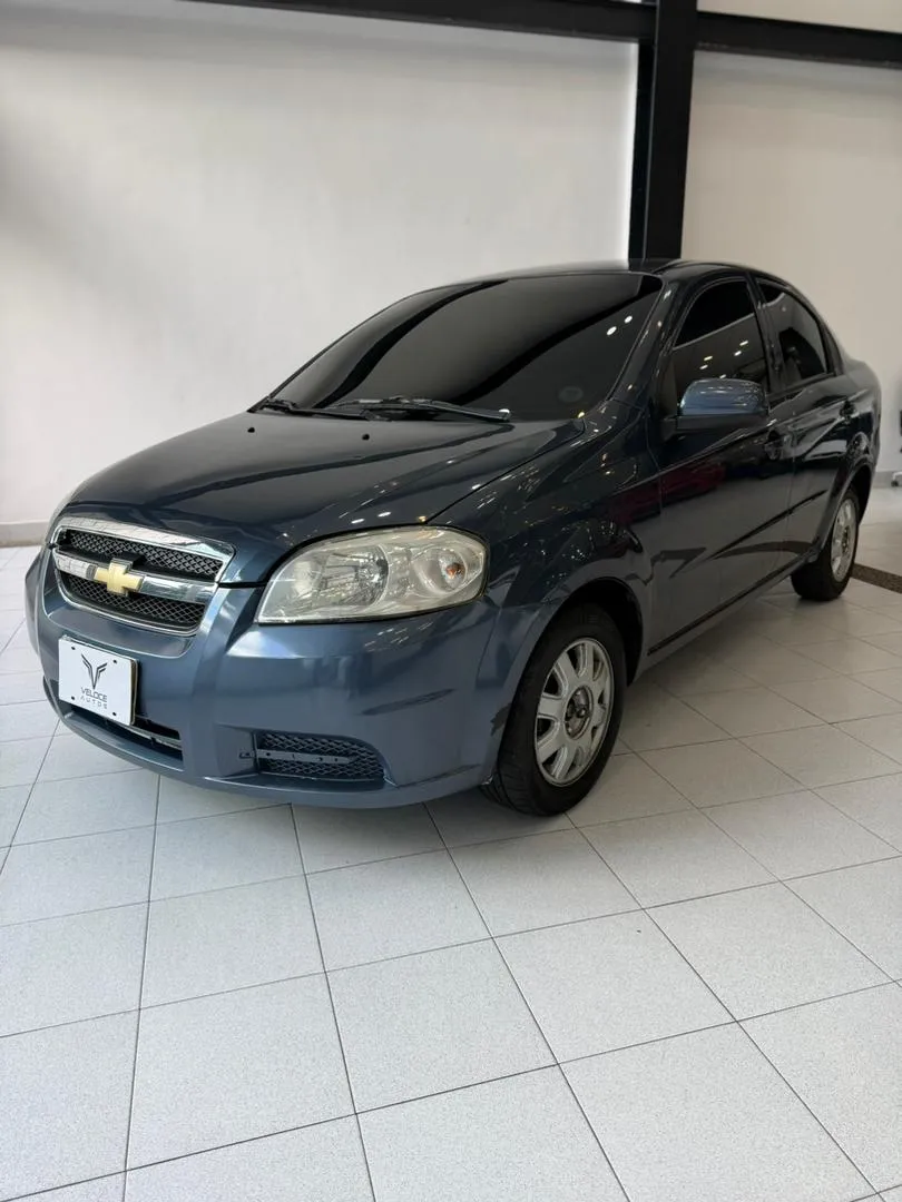 Chevrolet Aveo LT 2011 Azul Caracas